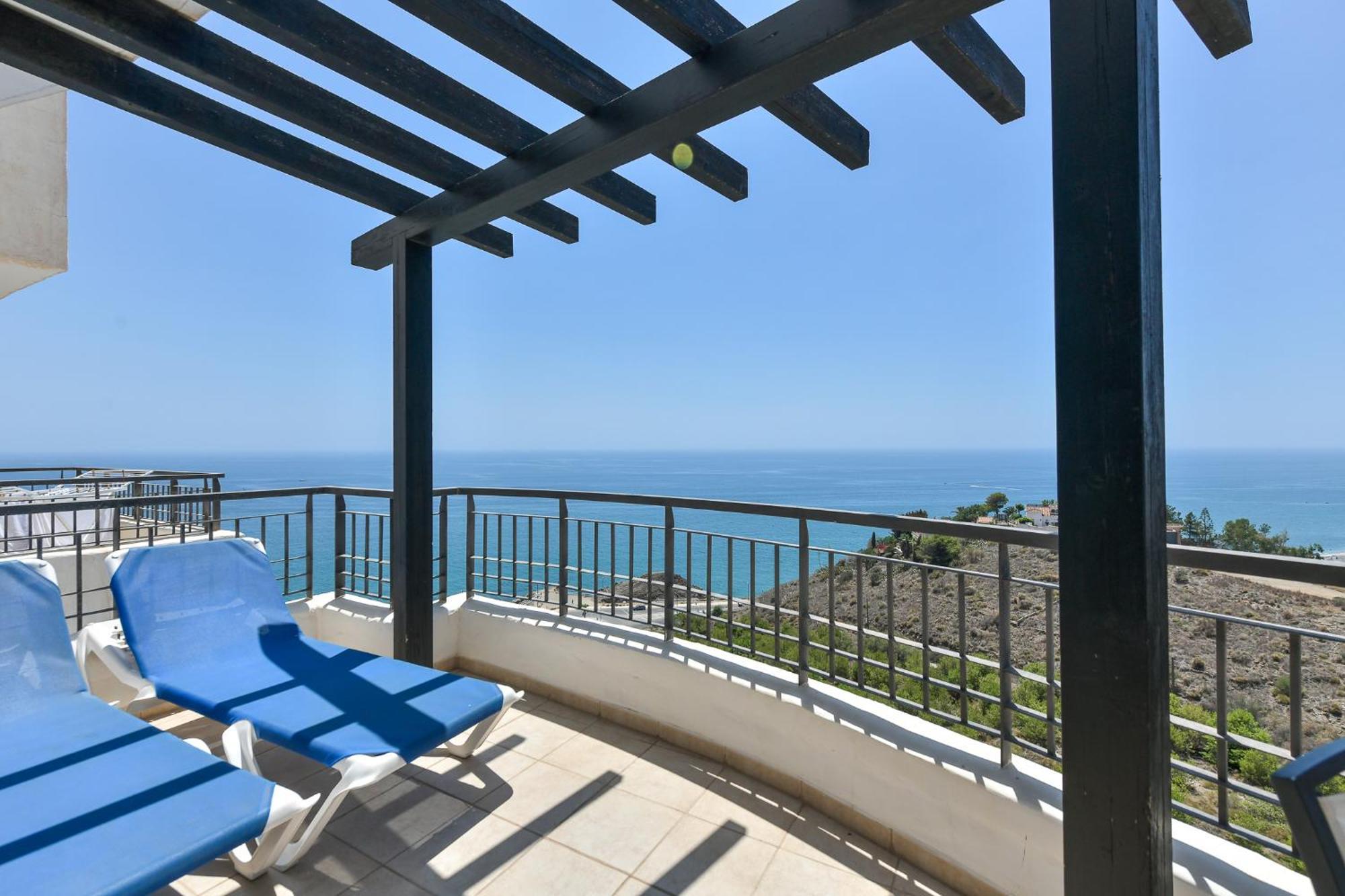 Apartamento Vista Mar Frontal Garaje Y Wifi Торрокс Екстер'єр фото